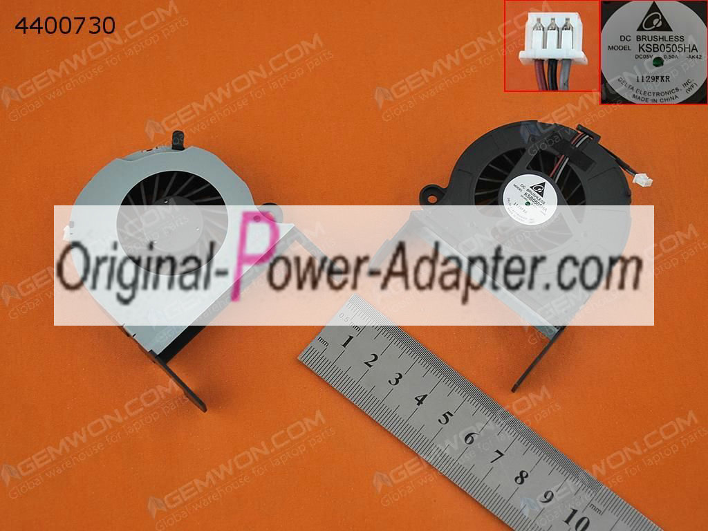 New Toshiba Satellite L730 L735 L750 fan KSB0505HA 3PIN